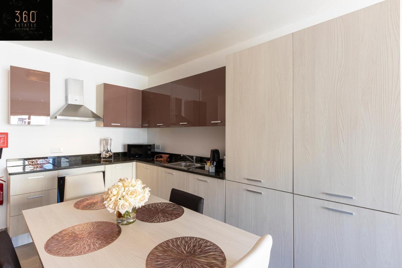 High-End Central Apt With Comfy Bed & Super Wifi By 360 Estates San Ġwann Esterno foto