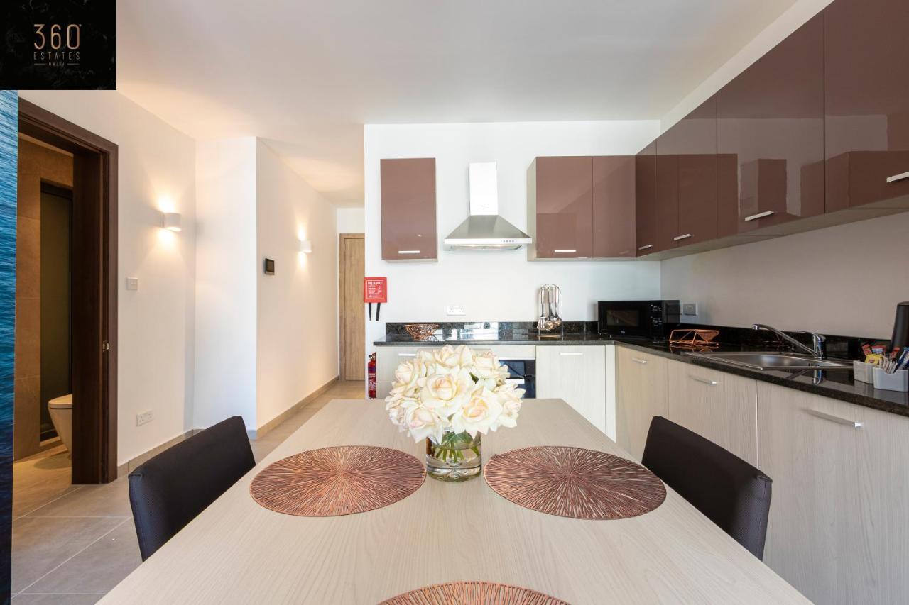 High-End Central Apt With Comfy Bed & Super Wifi By 360 Estates San Ġwann Esterno foto