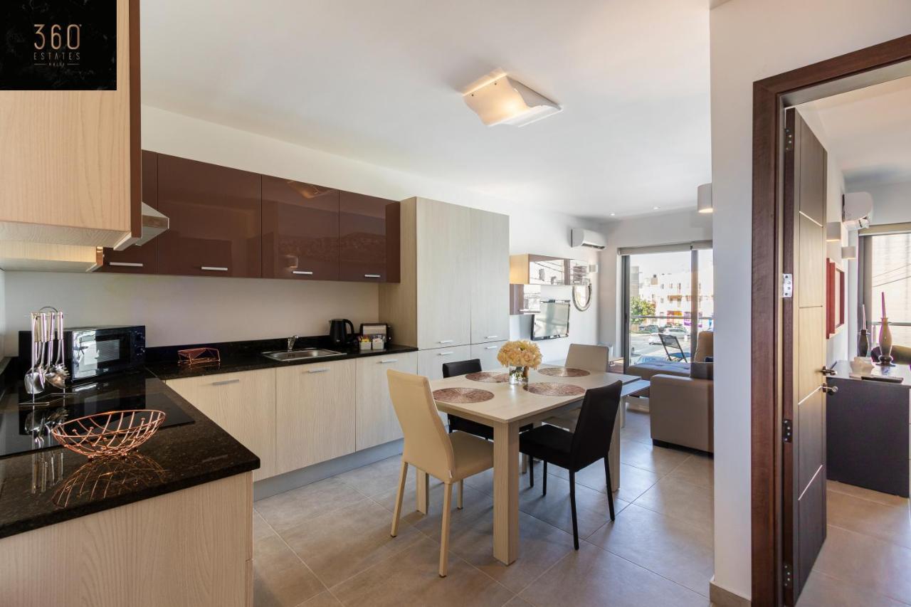 High-End Central Apt With Comfy Bed & Super Wifi By 360 Estates San Ġwann Esterno foto