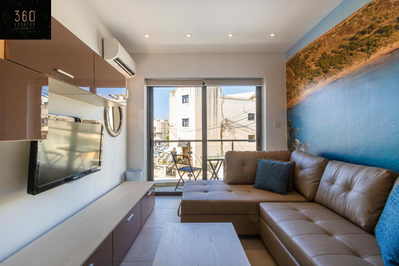 High-End Central Apt With Comfy Bed & Super Wifi By 360 Estates San Ġwann Esterno foto