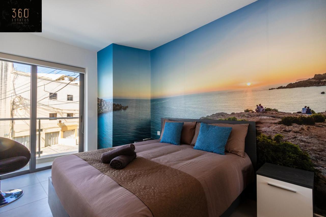 High-End Central Apt With Comfy Bed & Super Wifi By 360 Estates San Ġwann Esterno foto